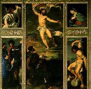TIZIANO Vecellio Polyptych of the Resurrection USA oil painting artist
